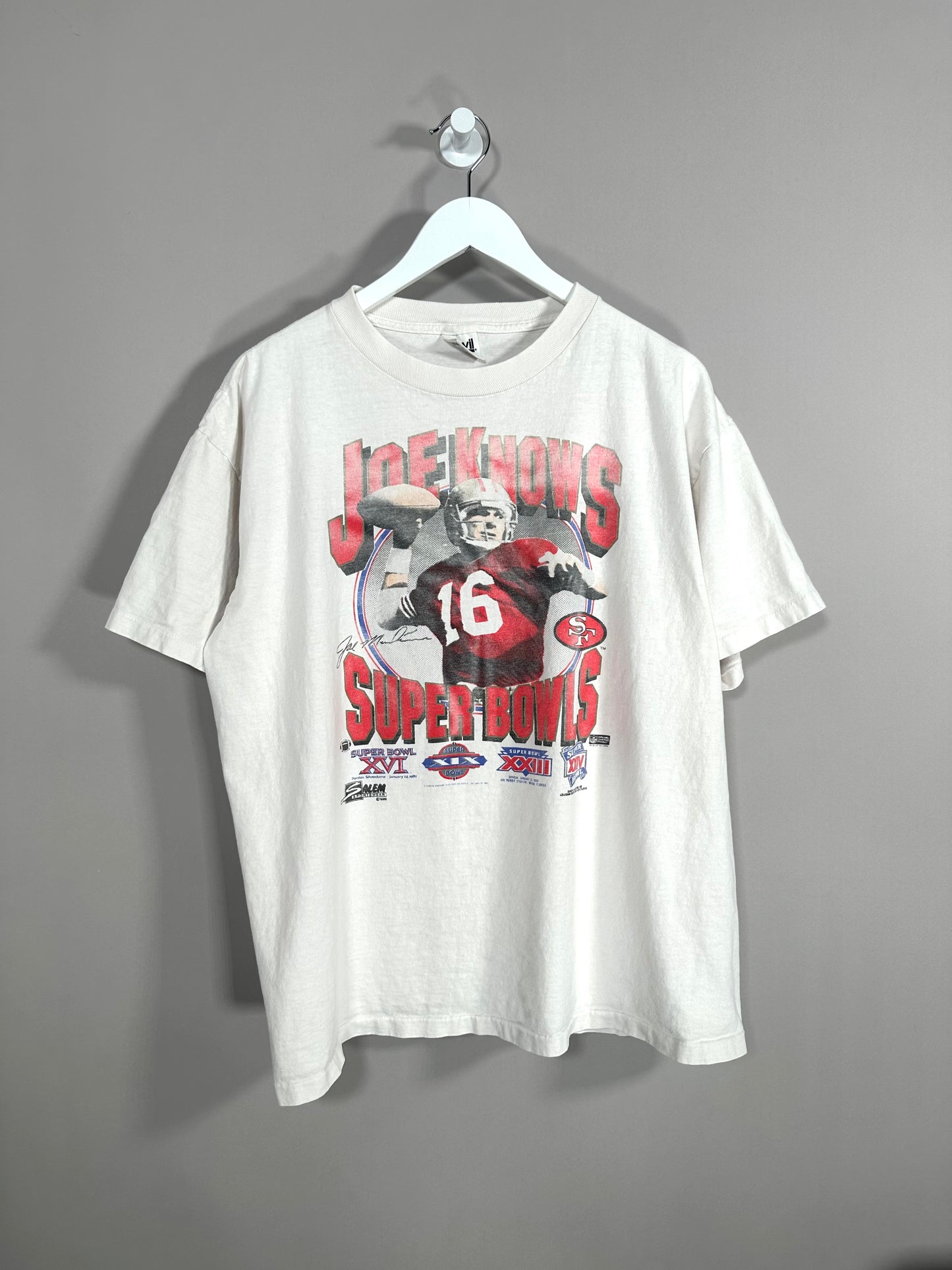 90s Joe Montana T Shirt - Boxy XL