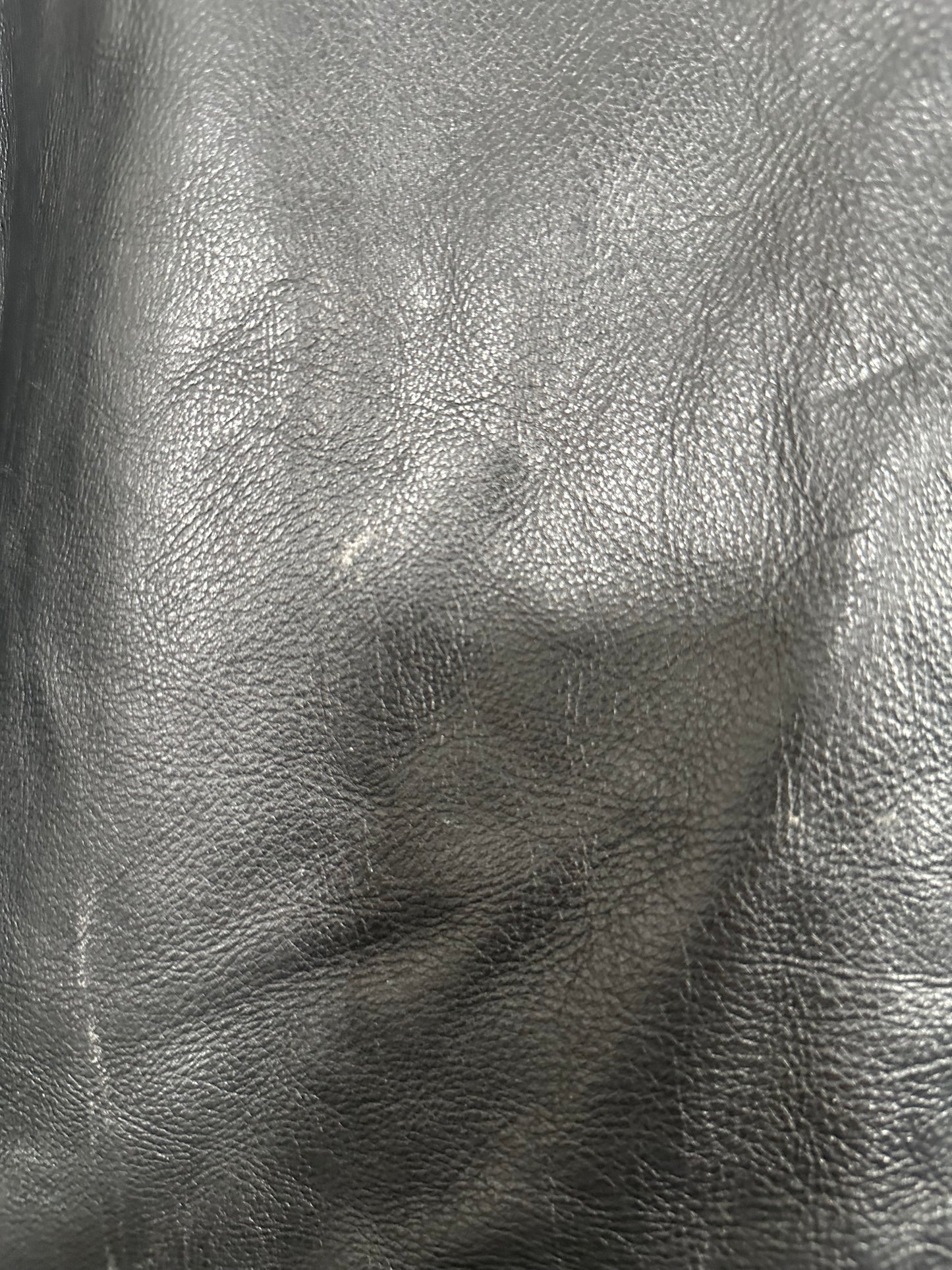 90s Leather Jacket - Sz 38
