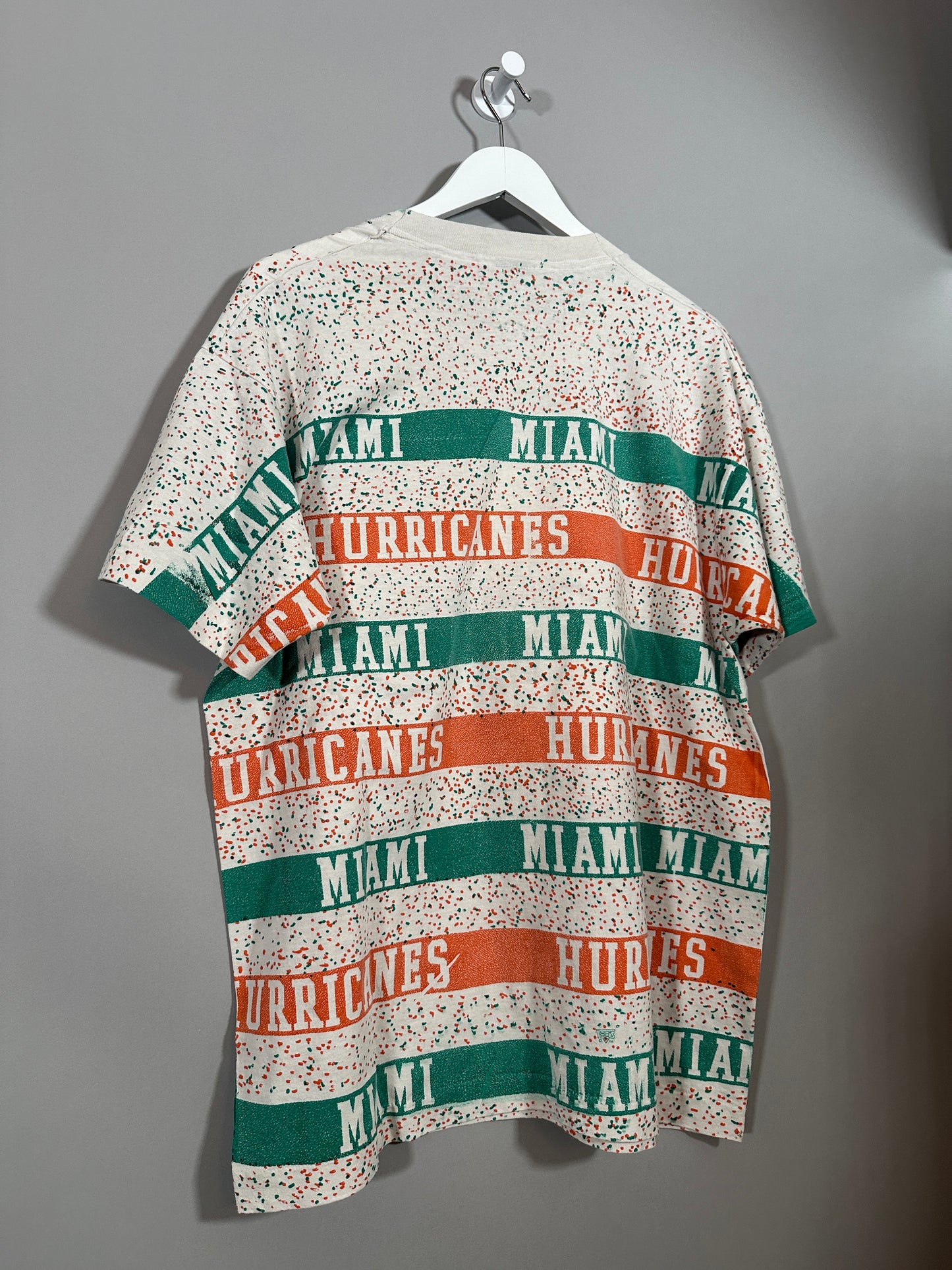 90s Miami Hurricanes T Shirt - L/XL