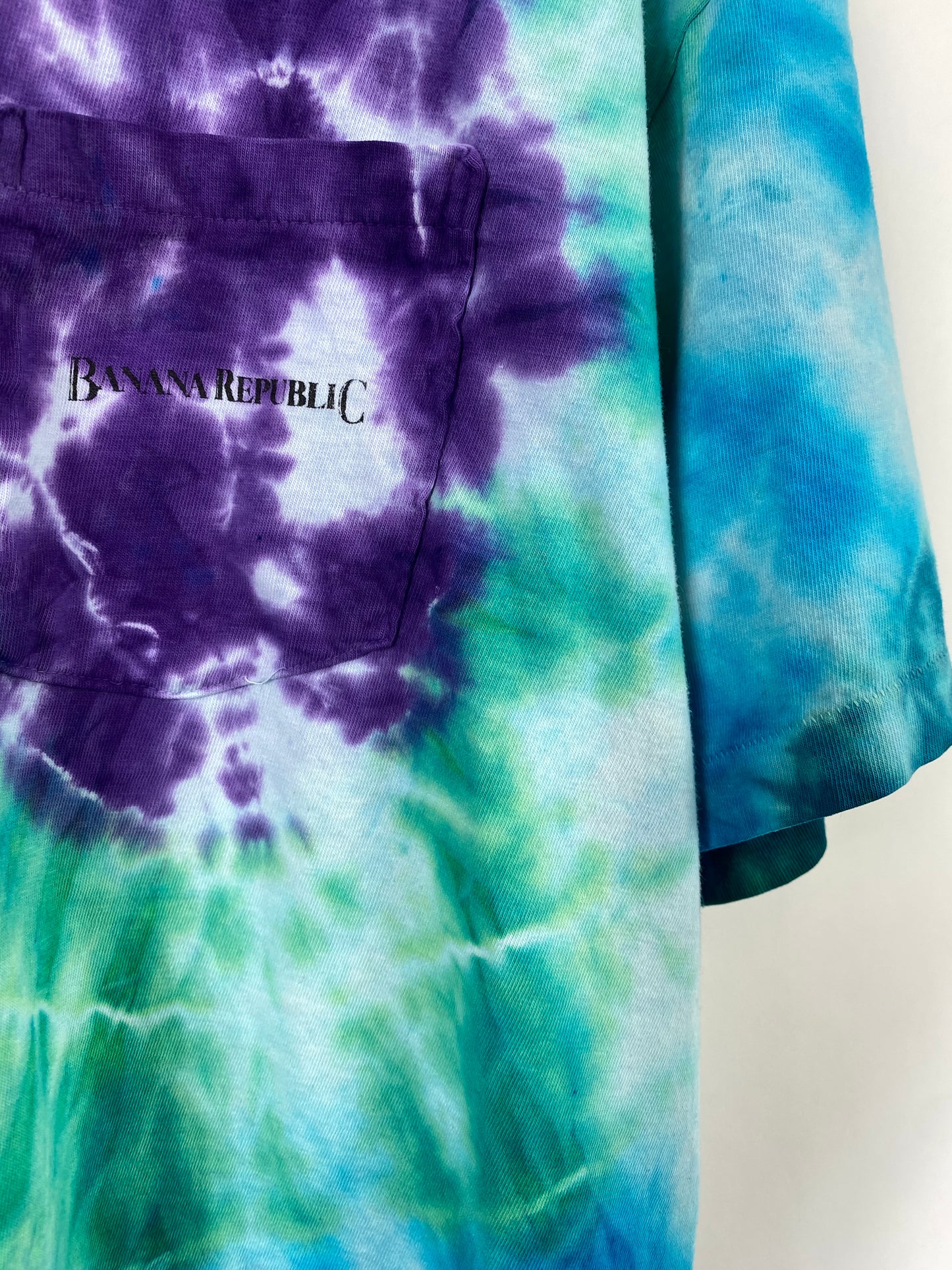 90s Banana Republic Tie Dye - XL