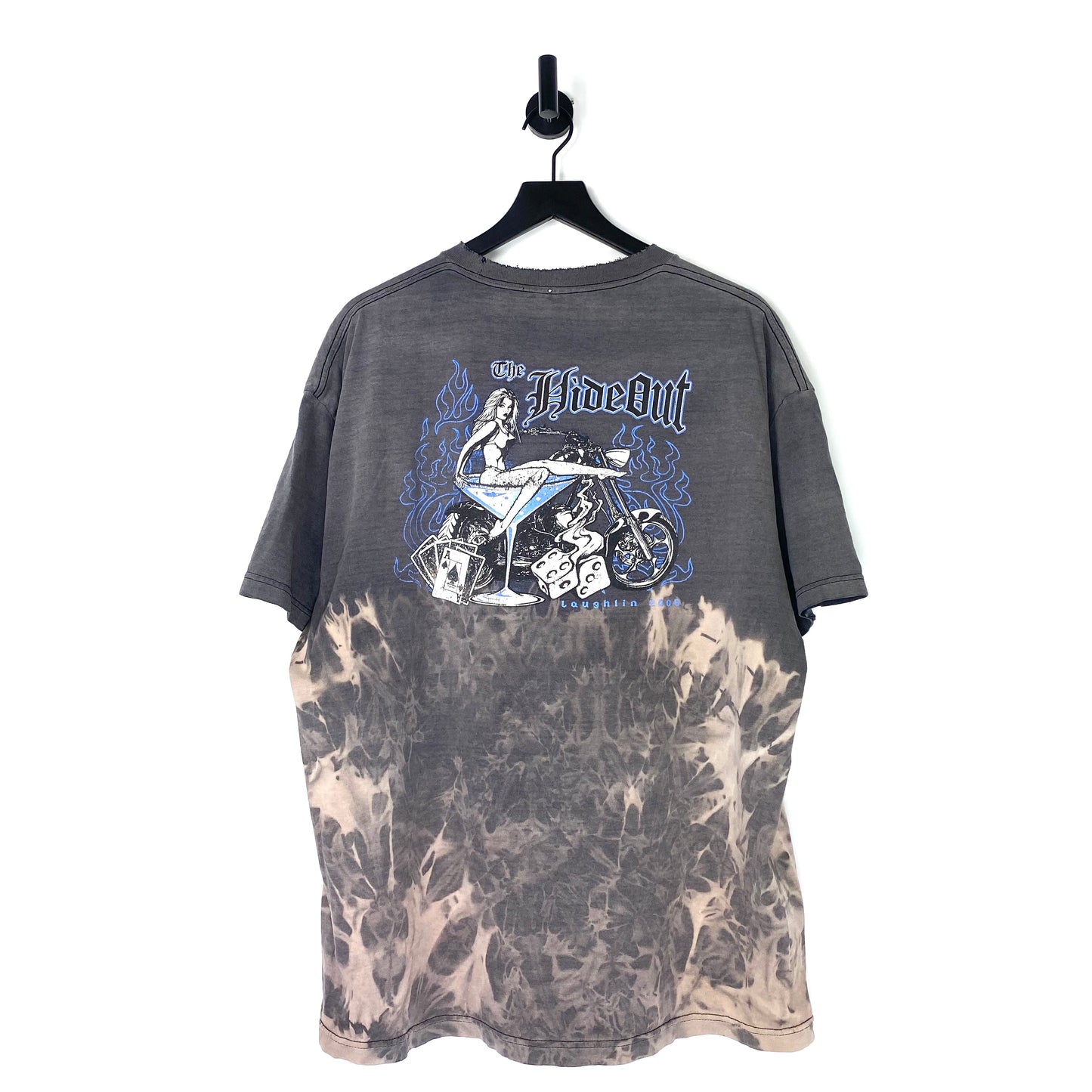 Faded Biker T Shirt - XXL