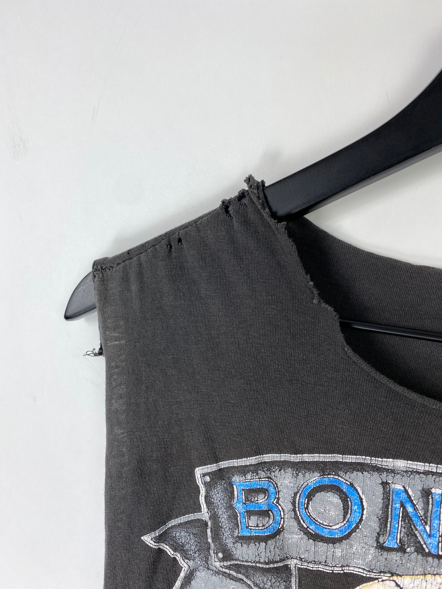 80s Bon Jovi Womens Crop - S