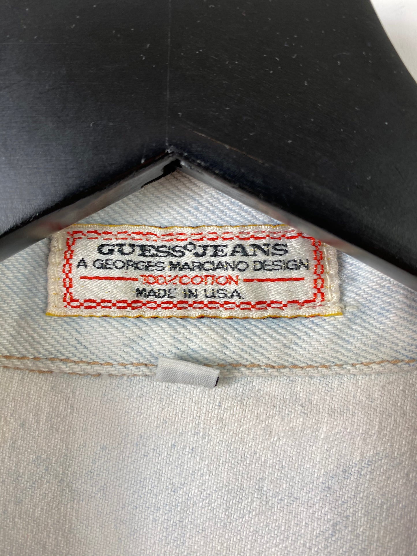 90s Guess Denim Jacket - L (Cropped)