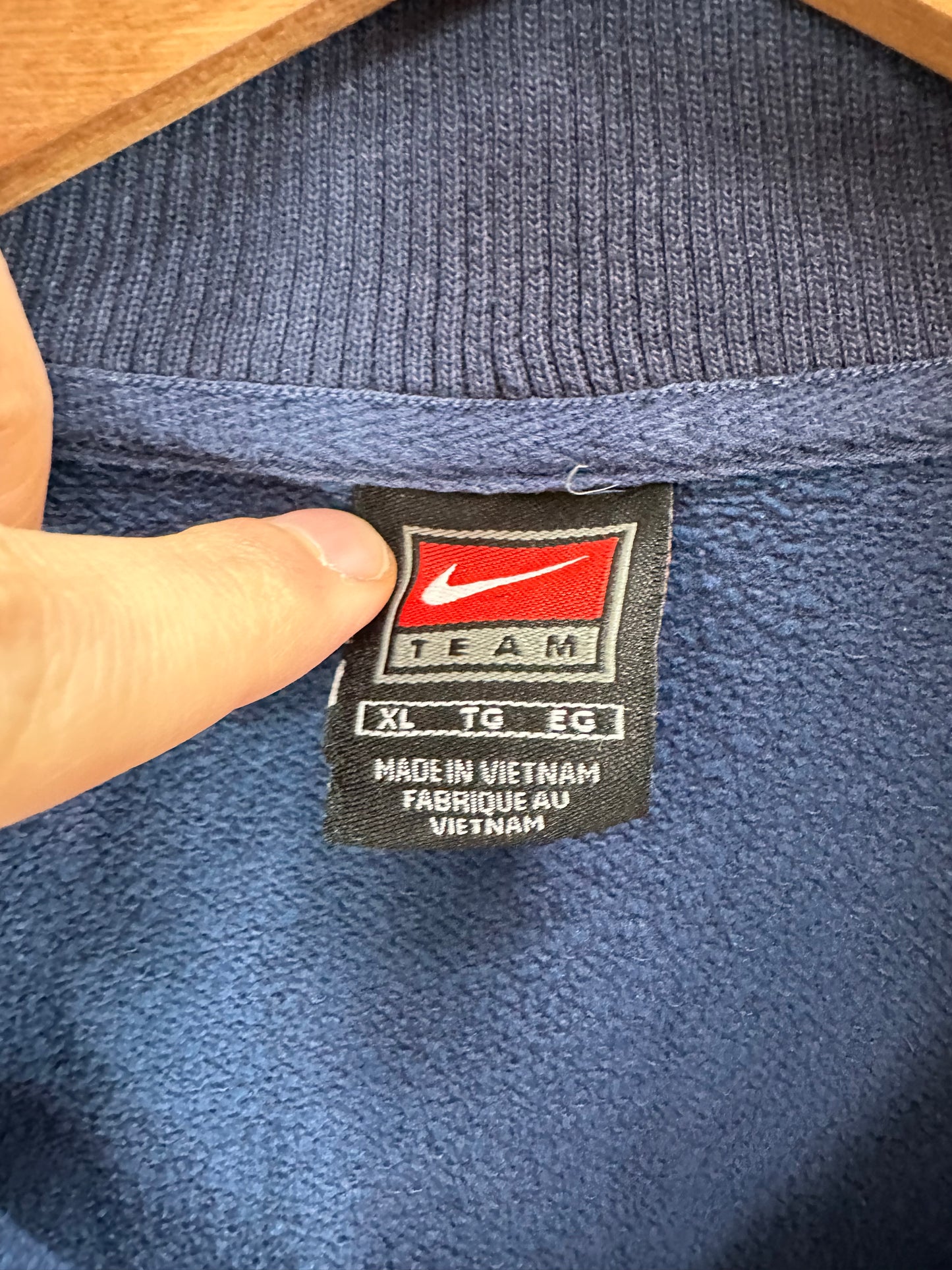 2000s Nike Quarter Zip Pullover - XL