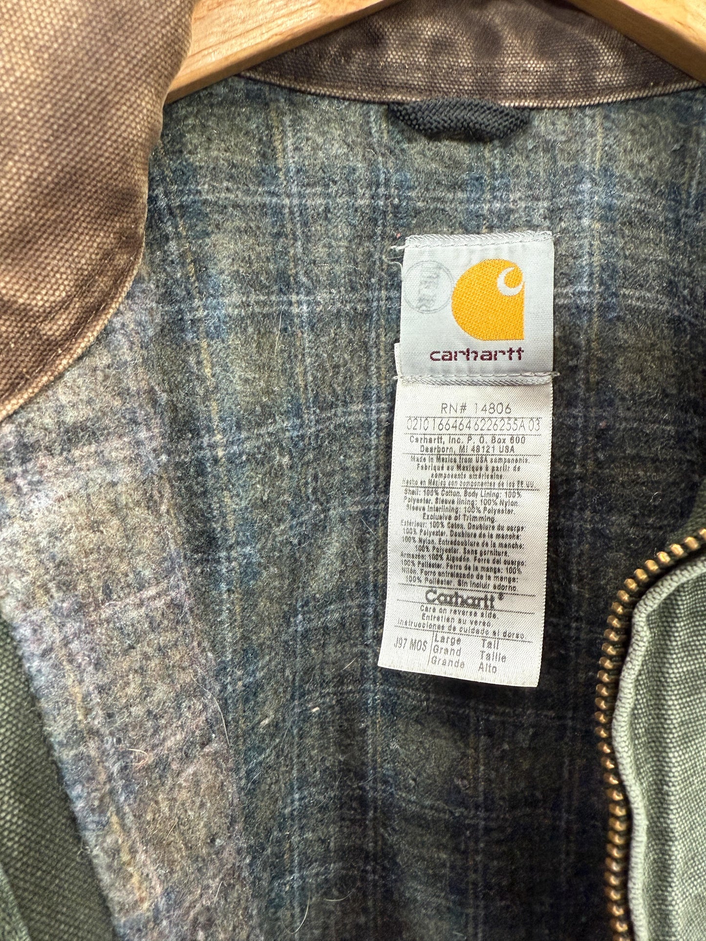 1990s Carhartt Detroit Jacket - Large Tall