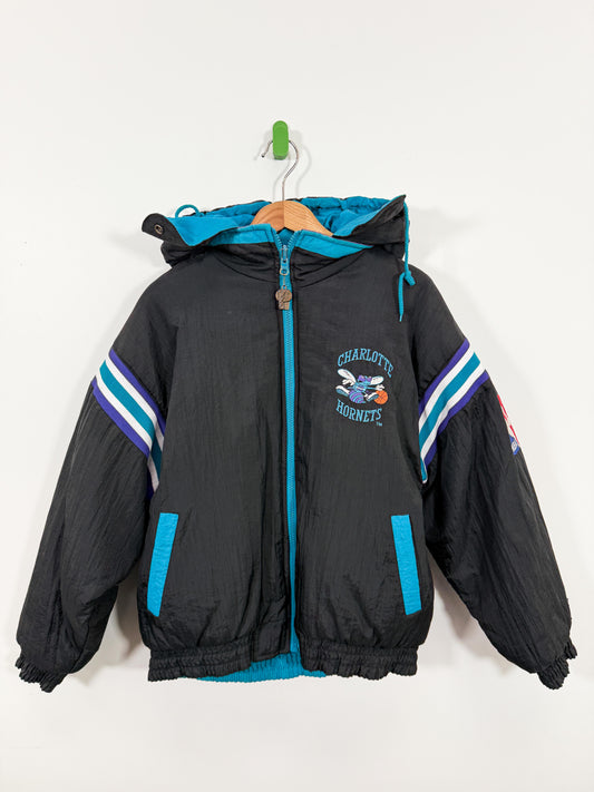 1990s Charlotte Hornets Reversible Jacket - M