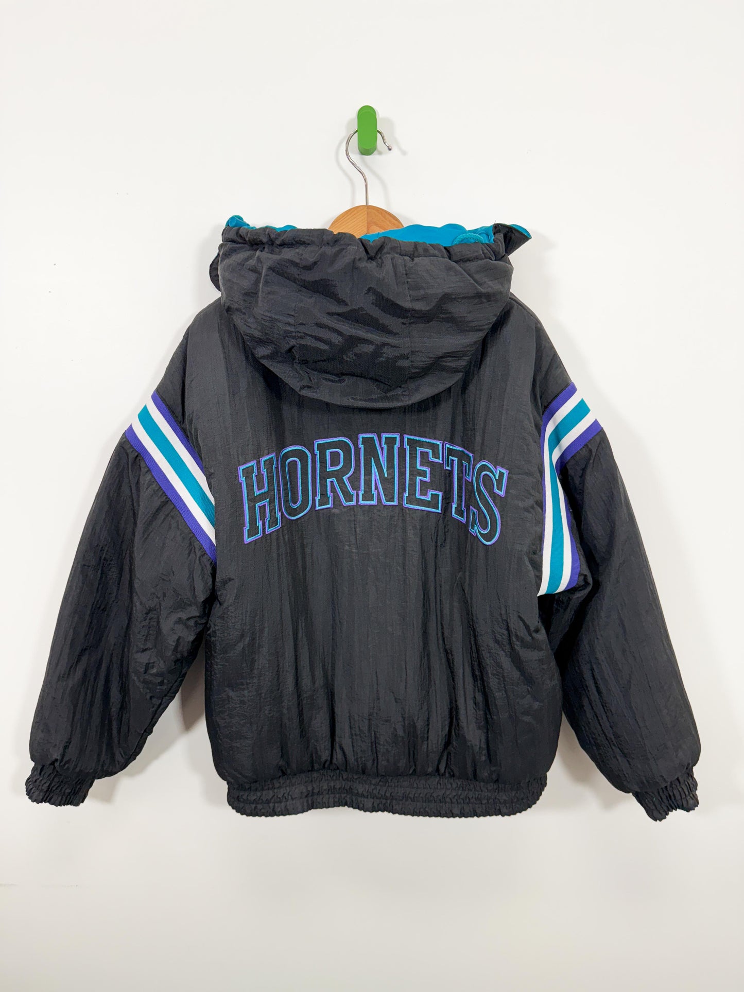 1990s Charlotte Hornets Reversible Jacket - M