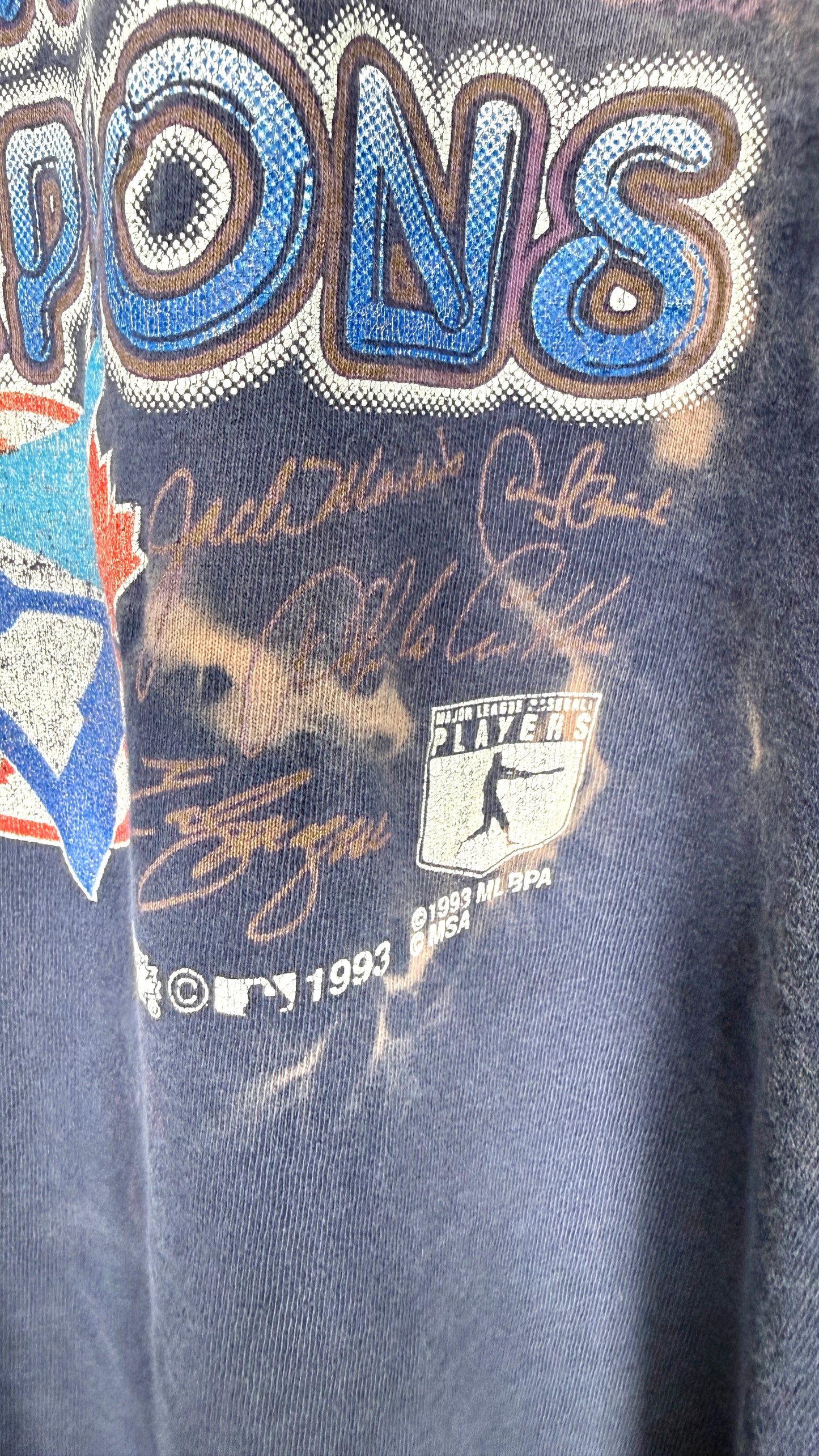 1993 Blue Jays T Shirt - L