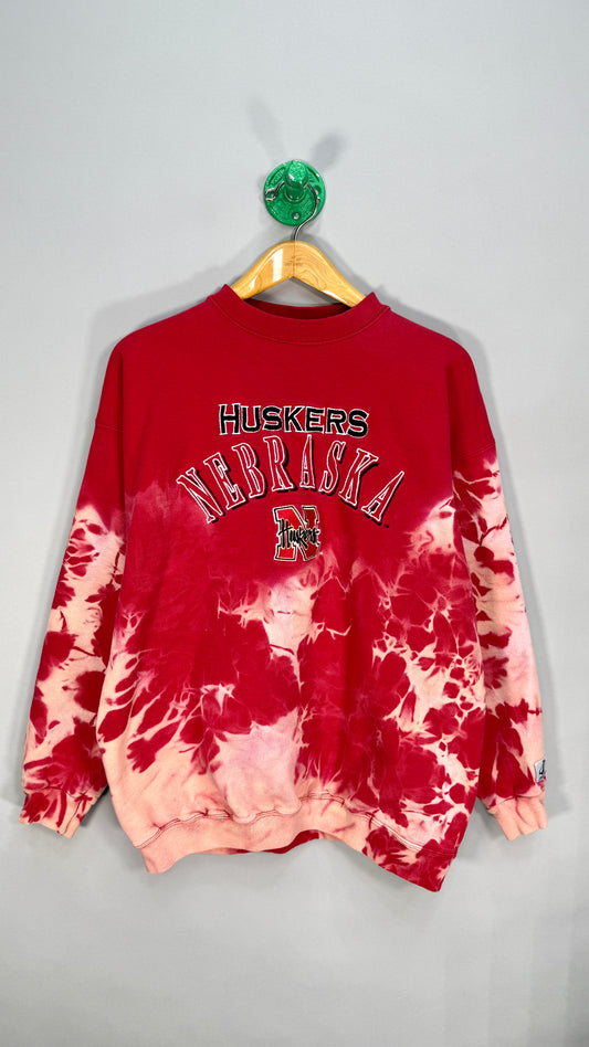 90s Nebraska Huskers Sweatshirt - L