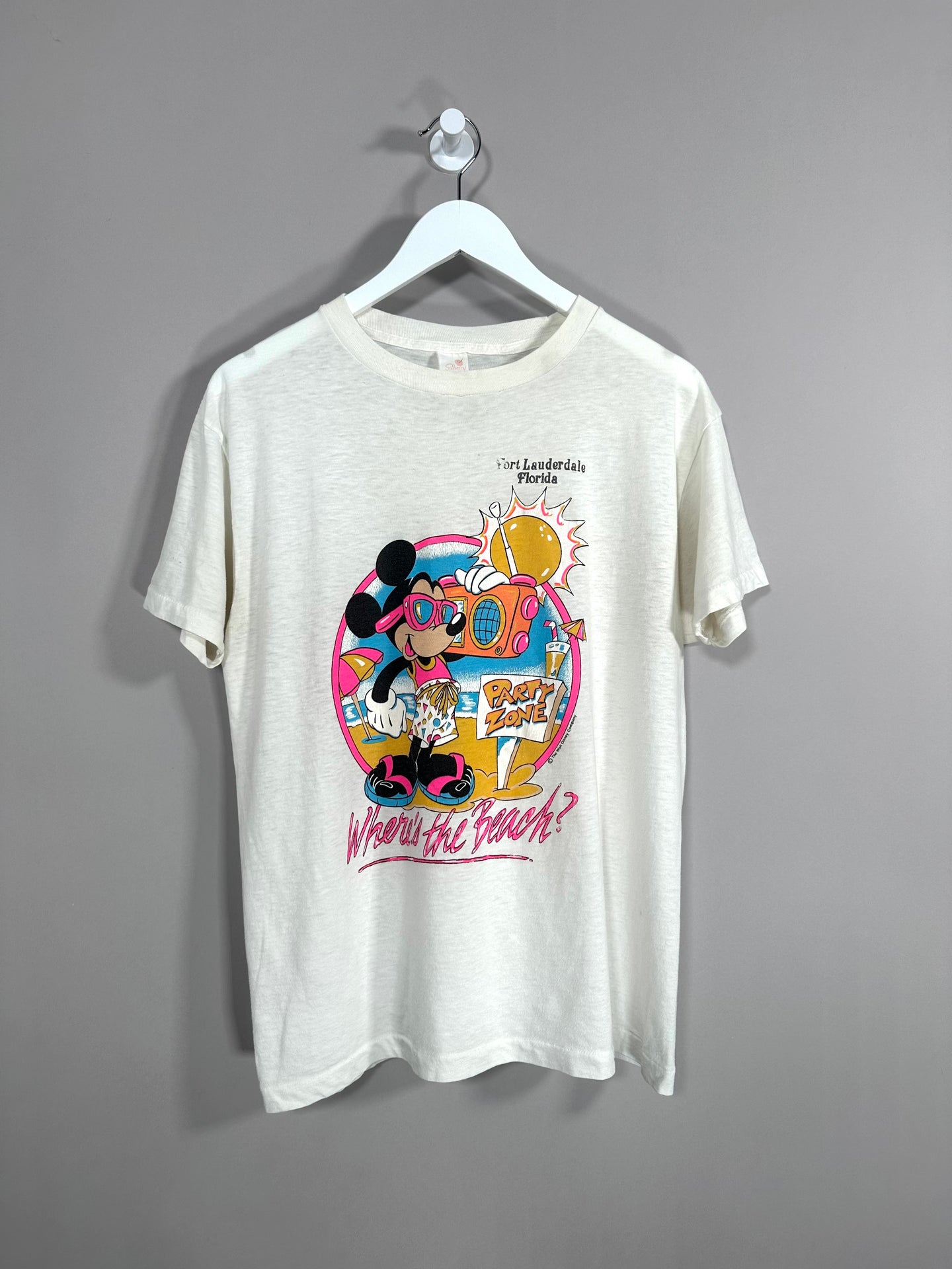 80s Mickey T Shirt - M