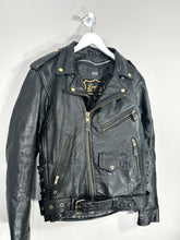 Load image into Gallery viewer, 90s Leather Jacket - Sz 38
