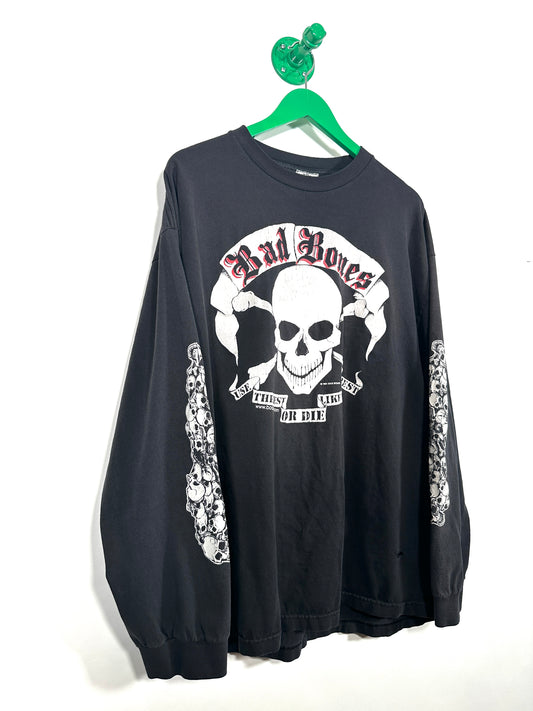 Vintage Motorcycle Long Sleeve T Shirt - L