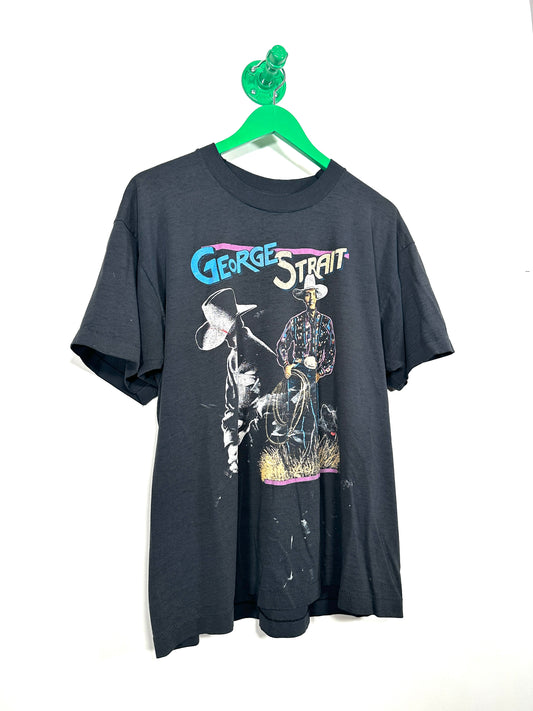 90s George Strait T Shirt - XL