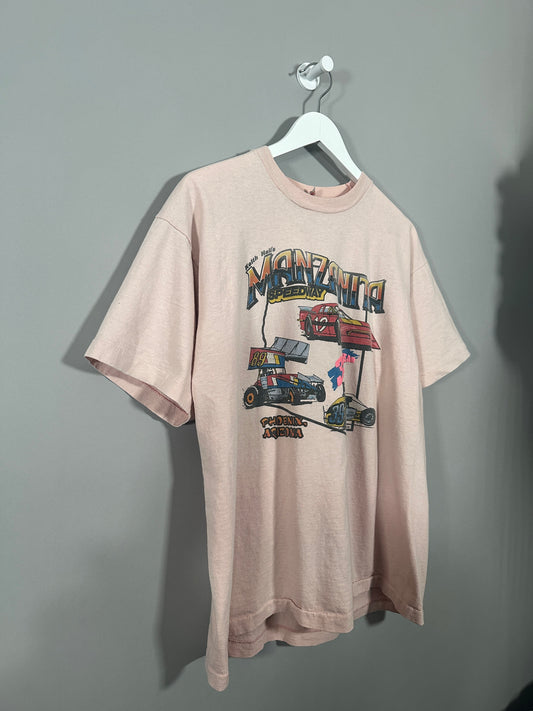 80s AZ Speedway T Shirt - XL