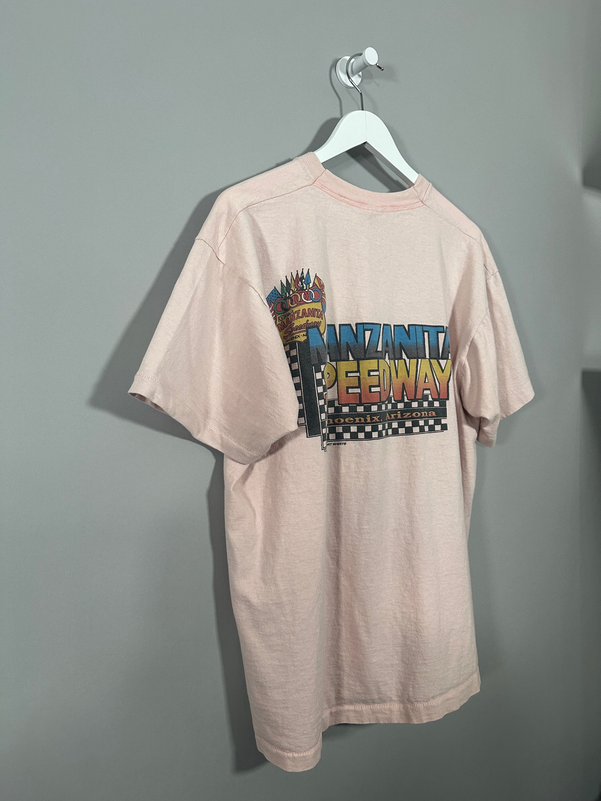 80s AZ Speedway T Shirt - XL