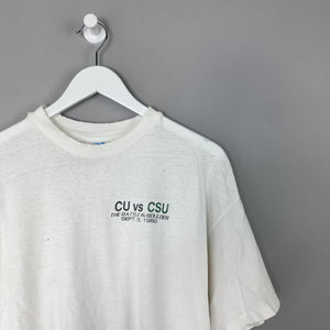 90s CSU VS CU T Shirt - XL