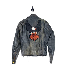 Load image into Gallery viewer, 70s Harley Davidson Leather Jacket - Sz 36
