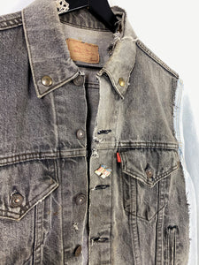 90s 2 Toned Levis Jacket - M