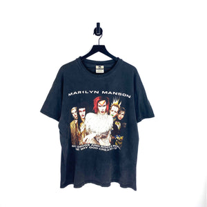 1999 Marilyn Manson Rock is Dead T Shirt - XL
